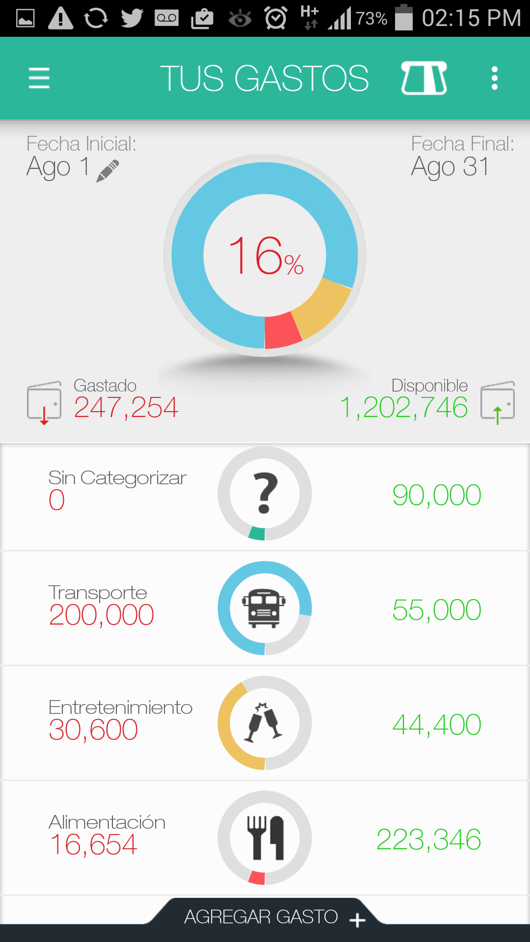 App Bankity para el hogar