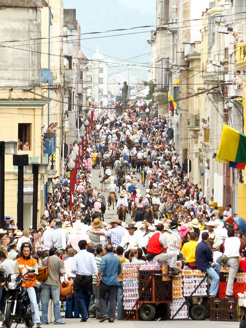 Cabalgata en la Feria de Manizales